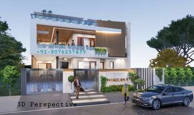 Residential Project in Faridabad
Area - 500 Sq.yards
Basement + Ground + First Floor
Contemporary Design
 #Architect #architecturedesigns #architecturedaily #Architectural&Interior #3D_ELEVATION