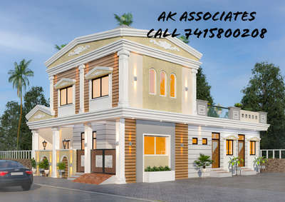 Traditional Elevation Work At Khargone Contact For Creative House Design Work Call 7415800208
 #ElevationHome  #ElevationDesign  #commercial_building  #residentialinteriordesign  #CivilEngineer