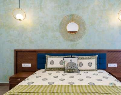 #BedroomDesigns  #bedheadarea  #hues&texturescalicut  #InteriorDesigner