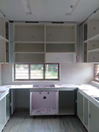 #ModularKitchen #InteriorDesigner #architecturedesigns 

Modular kitchen 100% factory made and just assembly job at site. Inside view before shutter and accessories installation. For this structure work hardly take 1 or 2 days maximum. Pls contact us for premium modular kitchen wardrobe or for other interior works