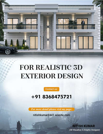 For all types of 3D visualization free to call on 8368475721 #We build your dreams. ðŸ˜Š
*
*
*
#exterior #3D #elevation #house #building #design #architecture #interior #house #building #homedesign #interiors #modern #architecturephotography #construction #arquitectura #architecturelovers #interiordesigner #archilovers #interiorstyling #project #buildings #lighting #designinspiration #instahome #homestyle  #villa #room #homestyling #architectureporn #instadesigner