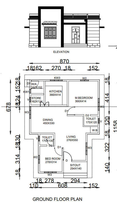 #floor plan designs#elevation#small house
Rs 2 per sq ft