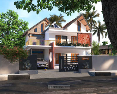 Construction cost 42 Lakhs 
Total Build up Area 2000 Sqft
4 Bhk home 

interior work -( 2 Bedroom wardrobes, modular kitchen,Tv unit,Wash counter unit)-3 Lakhs.

Total Project Cost - 45 Lakhs ( including interior work) 


G floor 

2 Bed (1 Bed attached) 1commen W/C,
Family Living hall,dining area, modular kitchen, Work area, Store room
Sit out, car porch 

F floor

1 Bed (attached),
Living, Balcony 

We don't renovate spaces, we transform them! 


#architexture#design#rendering#southafrica#ghana#modernism#residentialdesign#landscape#contemporary#modernhomes#minimal#minimalist#luxury#kenya#tanzania#exterior#architect#indianhomedecor#architecturephotography#construction#architecturestudent#Repost