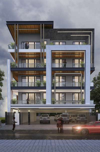 #frontElevation #moderndesign  #architecturedesigns #Architectural&Interior  #facadedesign #gurgaon #ElevationDesign