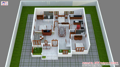 3D floor plan
single floor plan  #3DPlans