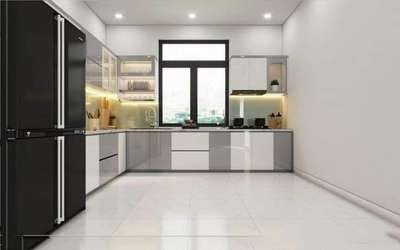 *Modular kitchen*
with material