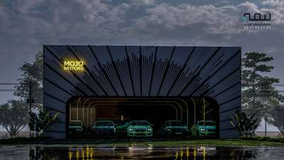 proposed carshowroom at Mannarkad