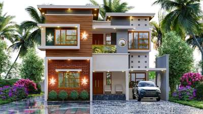 #keralahomestyle  #keralahomedesignz  #HouseDesigns  #90lakhhouse  #KeralaStyleHouse  #ContemporaryHouse  #veed  #architecturedesigns  #Designs  #homesweethome