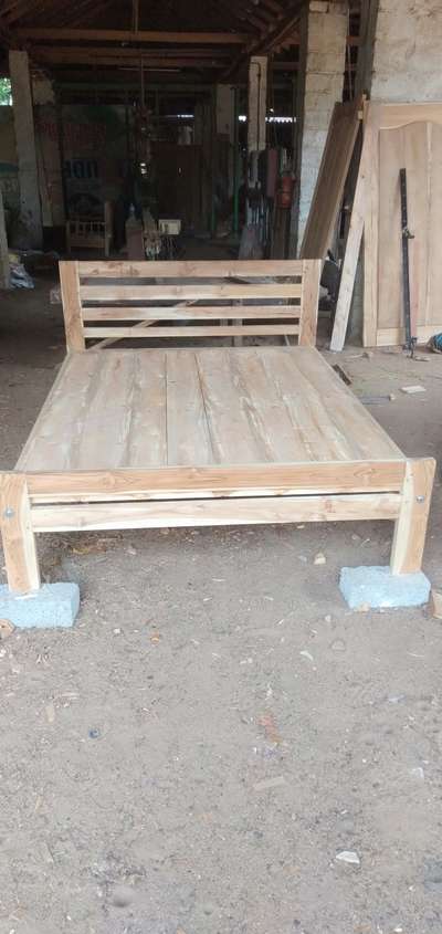 simple
wooden cot  #