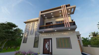 #modernhome #elivation #3D_ELEVATION #3d #HouseDesigns #HouseConstruction #Architect #CivilEngineer