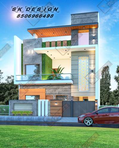 exterior house design by me. #exteriordesigns #HouseDesigns #HouseConstruction #frontElevation #3dhouse #homedesignideas #kolopost