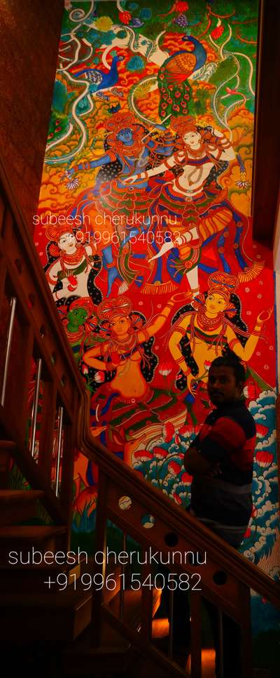mural painting

#radhakrishna

+919961540582 
#radhakrisha  #muralpainting#
#muralpaintingonwall#keralaart