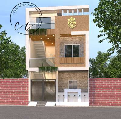 Home elevation design for 20'X50'
Contact us to get your customize design according to your need.
#ElevationHome #modernhousedesigns #ElevationDesign #3d #CivilEngineer #HouseDesigns #CivilEngineer #20ftfrontelevation #elegantdesign  #indore #CivilEngineer