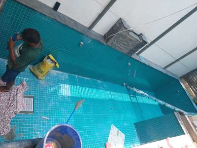Swimming Pool tiles work 🏊‍♂️🏊‍♂️🤽‍♂️ # # #