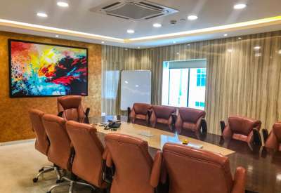 Executed in Noida #Conference #officeinteriors