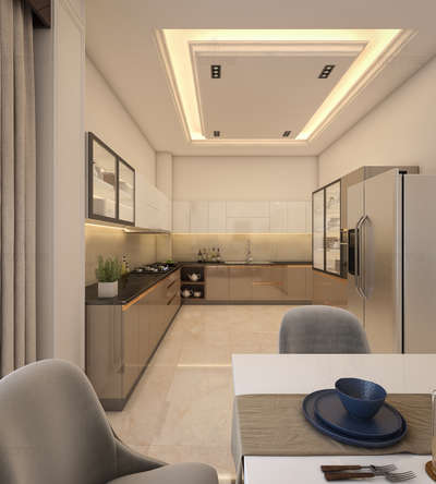 Stunning kitchen interior for your dream home...
#monnaie #homedesign #kitchendesign #architecturaldesign #interiordesign   #LShapeKitchen  #modernkitchen  #ModularKitchen  #KitchenInterior  #luxurykitchen
