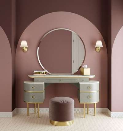 A dressing table is not just a furniture but a personal space...
#the.chateau.d #interiordesign #interiorarchitect
