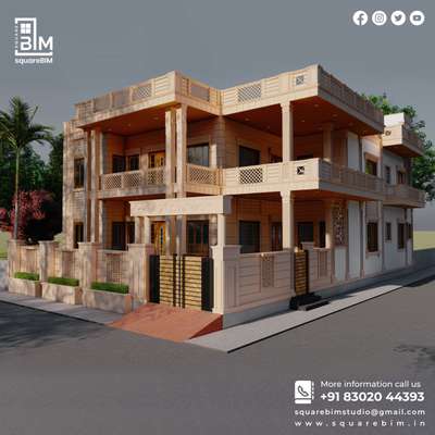Design By squareBIM
The complete design solutions

call us -8302044393
 #architecture #facade #interiordesign #construction #architecturephotography #residential #houseplan #housedesign #rajasthan #jaipur #jodhpur  #explore #india