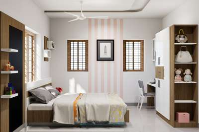 Kids bedroom!  #KidsRoom #kidsroomdesign #BedroomDecor #BedroomIdeas #InteriorDesigner #interiordesignkerala #interior
