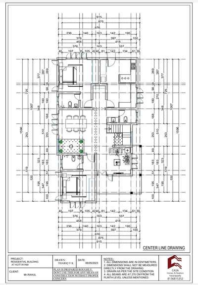 New Residence project at Kottayam
Centre line drawing
#casahomes #casahomesandrealtors #floorplans #3dmodeling #exterior #4BHKPlans #modernhome #moderndesign #ContemporaryDesigns #4BHK #ModularKitchen #luxuryvillas
#walkthrough_animations