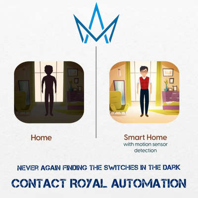 Make your home fulfill all your needs with just a voice command.

Security is the prime focus of our home after all its the place where we need to feels safe.

Did you get a chance to experience our products yet?

Contact us for more details.

.
.
.
.
.
.
.
.
.
#smarthome #smartliving #smarthomedesign #smarthometechnology #smartswitches #innovation #modularswitches #homeautomationindia #homeautomation #homedecor #automatedscenes #architecture #architect #interiordesign #internetofthings #interiordesigner #smartindia #airsensor #motionsensor #royalautomation #smartlights #zwaveplus#zwavepro