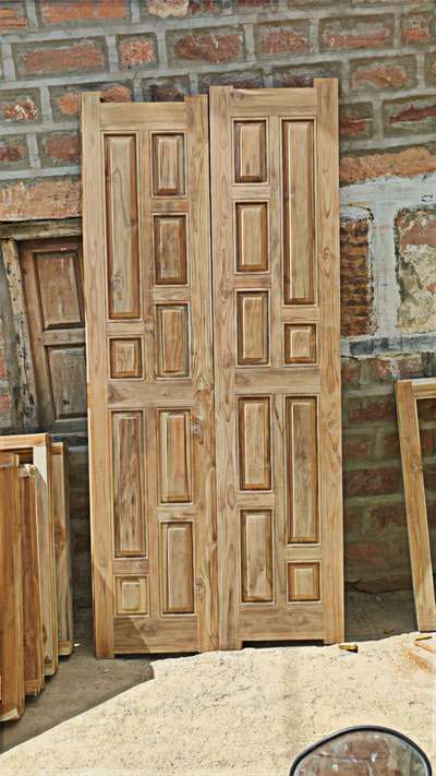 wooden door sagwan lakdi me 700 par sqft 
 #kola #Woodendoor