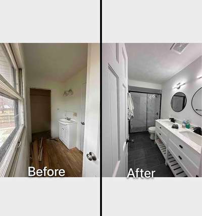 Revamping old/damaged bathroom into new shiny modern one!
Follow us for more such amazing updates. 

Call 📞 now 6396820058
.
.
#revamp #revamped #revamping #revampbathroom #bathroom #bathroomdesign #bathroomdecor #bathroomremodel #remodel #remodeling #bathroomrenovation #renovation #renovate ##renovated