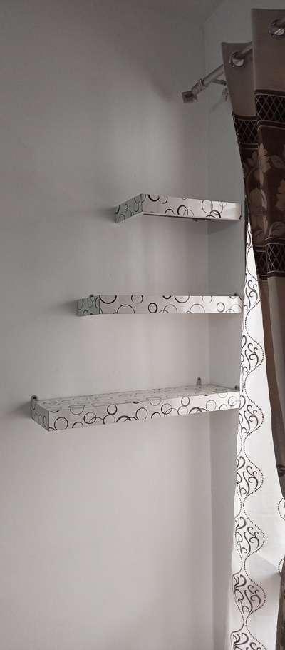 #wall shelves  by mk wood work and aluminium Noida 115