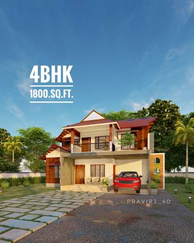 4BHK Home design
.
.Area-1800 .sq.ft
.
.
Contact us to design 3D elevations for your plan
(à´¨à´¿à´™àµ�à´™à´³àµ�à´Ÿàµ† à´•à´¯àµ�à´¯à´¿à´²àµ�à´³àµ�à´³ à´ªàµ�à´²à´¾àµ» à´…à´¨àµ�à´¸à´°à´¿à´šàµ�à´šàµ�à´³àµ�à´³ 3D_à´¡à´¿à´¸àµˆàµ» à´šàµ†à´¯àµ�à´¯à´¾àµ» contact à´šàµ†à´¯àµ�à´¯àµ‚.. )
ðŸ‘‰8921402392
ðŸ‘‰ðŸ“§: praviraj4d@gmail.com

Model details

First floor
Sitout
Living
Dining cum stair
2bedroom(1with attached bathroom)
Kitchen
Work area
Bathroom
Pooja room
Second floor
Upper living
Balcony
2bedroom(1with attached bathroom)
Open terrace

.

Contact us to design 3D elevations for your plan
(à´¨à´¿à´™àµ�à´™à´³àµ�à´Ÿàµ† à´•à´¯àµ�à´¯à´¿à´²àµ�à´³àµ�à´³ à´ªàµ�à´²à´¾àµ» à´…à´¨àµ�à´¸à´°à´¿à´šàµ�à´šàµ�à´³àµ�à´³ 3D_à´¡à´¿à´¸àµˆàµ»  à´šàµ†à´¯àµ�à´¯à´¾àµ» contact à´šàµ†à´¯àµ�à´¯àµ‚.. )
ðŸ‘‰ whatsapp:8921402392
ðŸ‘‰ðŸ“§: praviraj4d@gmail.com
.
.
.
 #KeralaStyleHouse  #veedu  #veedupani  #keralaarchitectures  #keralahomedesignz  #keralastyle  #Kasargod  #ElevationHome  #homedesignideas  #MixedRoofHouse  #4BHKPlans  #4BHKHouse  #architecturedesigns  #architecturekerala  #3dmodeling  #ElevationDesign