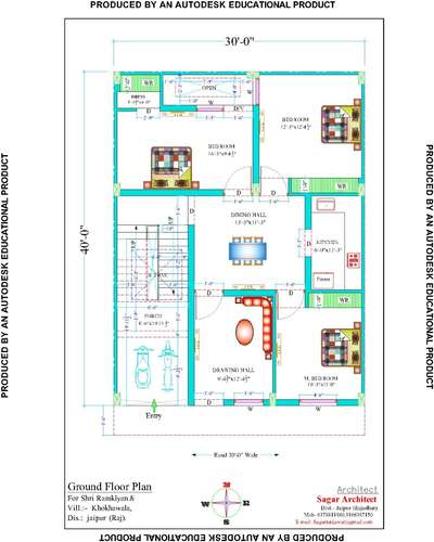 South facing home plan 🏡🏡🏡
send me msj
9166387150
sagartatijawal@gmail.com
 #Architect  #HomeAutomation  #homedesigne  #aechitect  #architecturedesigns  #SmallHomePlans  #jaipur  #koloapp  #best_architect  #CivilEngineer