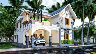 House 3D Elevation
 #HouseDesigns #40LakhHouse #SmallHouse #budgethomes #ElevationHome #ElevationDesign