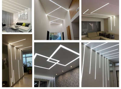 gypsum ceiling profile light
