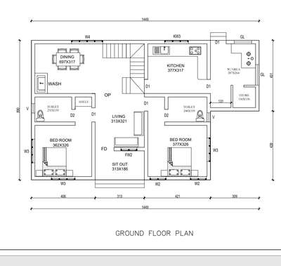 #FloorPlans  #groundfloorplan  #2D_plan  #arcitecturedesign  #CivilEngineer  #HouseDesigns  #veed  #veedupani