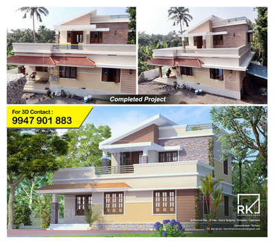 Completed Project @Aluva
 #KeralaStyleHouse  #keralahomedesignz  #kerala_architecture  #homesweethome  #keralahomeplans  #keralahomestyle  #semi_contemporary_home_design  #ContemporaryHouse