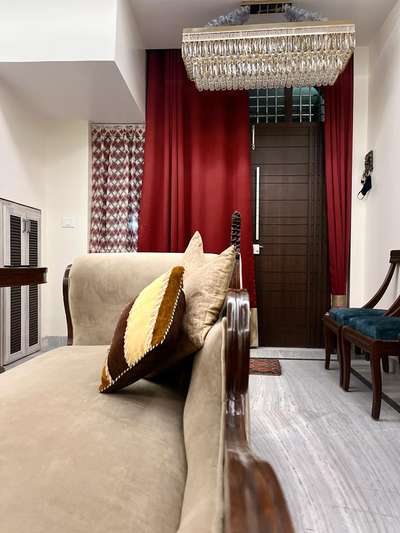 Interior designing done for a residence in kalkaji, New Delhi-110019