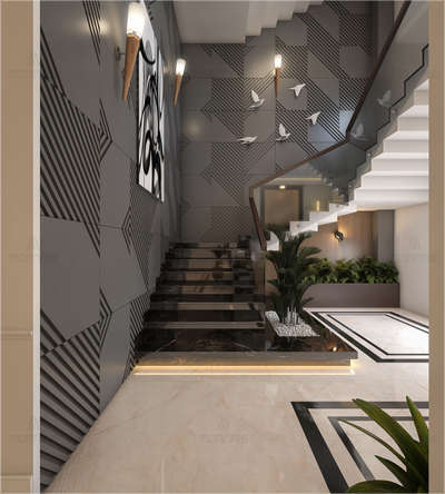 One of the best design of staircase area...
#monnaie #homedesign  #architecturaldesign #staircase #interiordesigners  #architecture  #construction