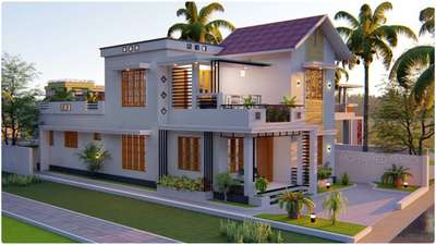 Proposed Residential Building for Mr Salam Ali, Chaavakkad, Thrissur..