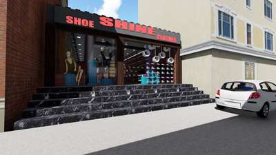 clothes and shoe shopping complex
interior work in progress