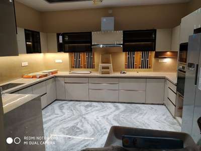 Real site picture modular kitchen