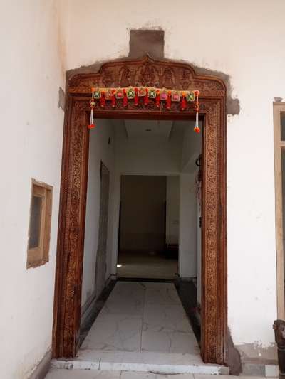 main door in villa #