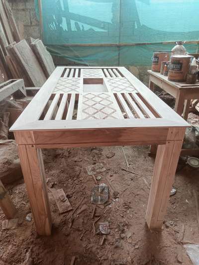Dining table  #wood  #DiningTable  # table  #wood table #wooden  #my work  #myself  #
