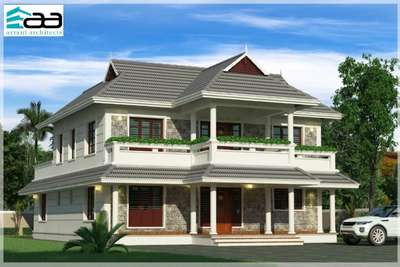 #treditional  #exterior_Work  #exteriors  #HouseRenovation  #architecturedesigns  #Thrissur  #kodungallur