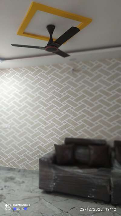 wall texture & rastic design 😍
 #TexturePainting #LivingroomTexturePainting  #texture  #Painter  #WallPainting  #paintingservices  #lnterior_texture-paint
