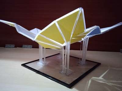 exhibition pavilion model
model making