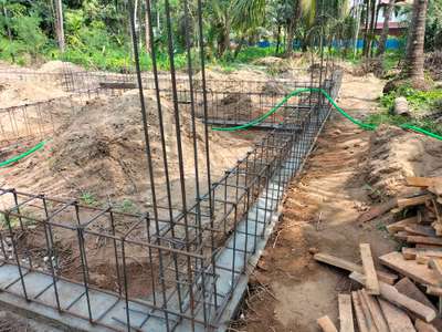 plinth beam basement inforcement #kodungallur