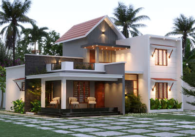 area : 2100 sqrft
4 bedrooms
.
.
.
.
.
.
.
.
.
.
.
.
.
.
.
 #KeralaStyleHouse  #keralahomeconcepts  #MrHomeKerala  #keralahomedesignz  #Architect  #ElevationHome  #3delivation  #home3ddesigns  #new_home  #sidheeqaboobacker