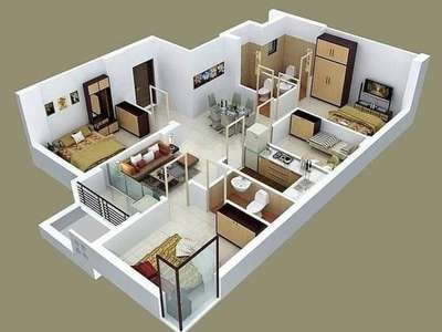 3D floor plan ₹1500
 #3Dfloorplans  #FloorPlans