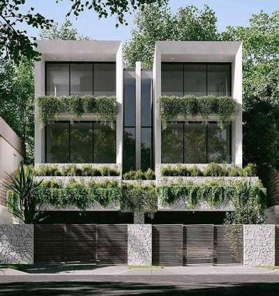symmetrical residencial design.