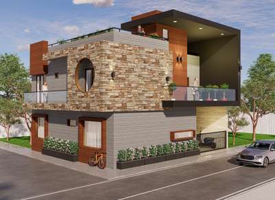 Luxury house Elevation Design  ðŸ�˜ï¸�ðŸ�˜ï¸�ðŸ’¯#3d  #frontElevation #HouseDesigns