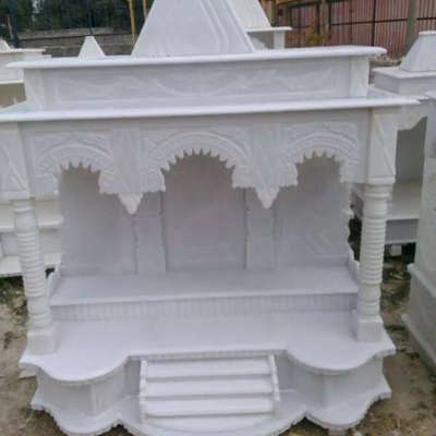 white marble temples for house and office